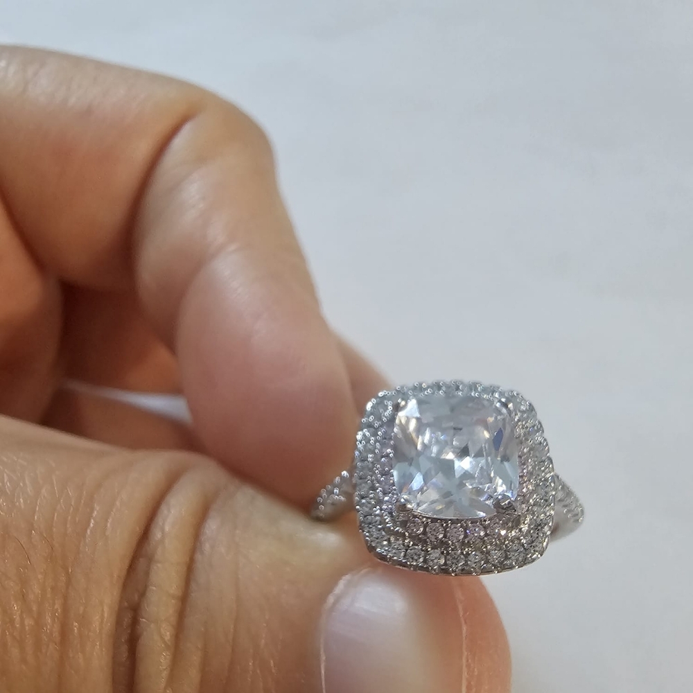 925 sterling silver stamped ring - Picture 4 of 7